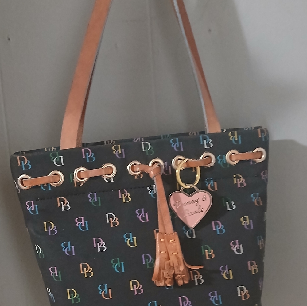 Dooney & Bourke Vintage Rainbow Edition Y2k Wallet Incuded - Picture 11 of 12